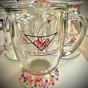 The Sugared Rim Sweet Shoppe Series Glass Mug